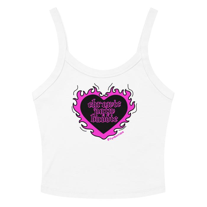 Chronic Pain Baddie Micro-Rib Tank Top