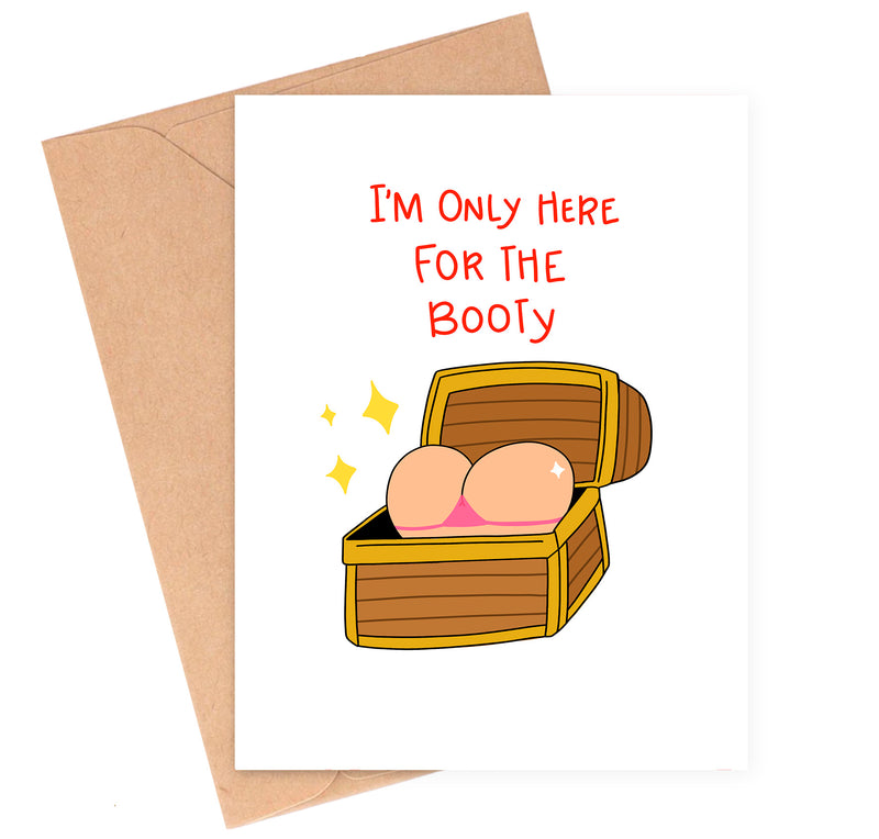 Here for Booty Valentine's Day Card – Siyo Boutique