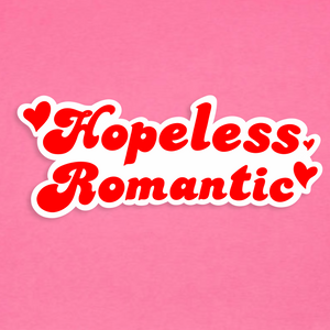 Hopeless Romantic Vinyl Sticker