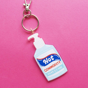 Hand Sanitizer Acrylic Keychain