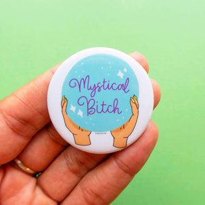 Mystical Bitch Pinback Button