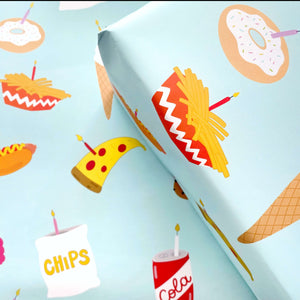 Junk Food Wrapping Paper – Siyo Boutique