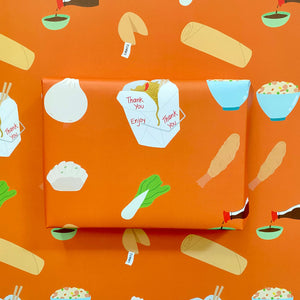 Chinese Food Gift Wrap