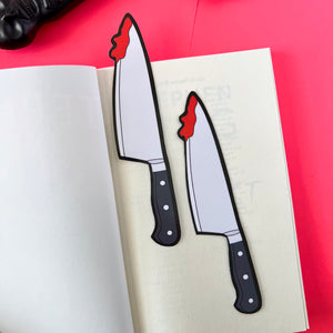 Kitchen Knife Die Cut Bookmark