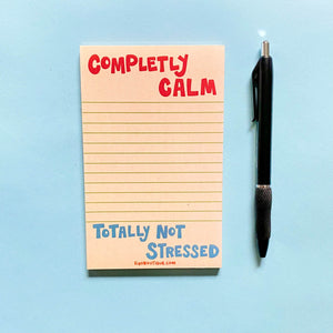 Completely Calm Notepad
