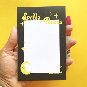 Spells & Potions Notepad