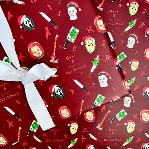 Killer Christmas Wrapping Paper
