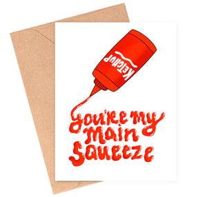 Main Squeeze Valentine's Day Card