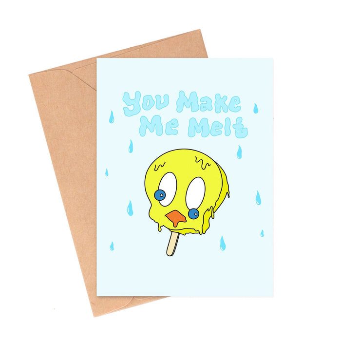 Make Me Melt Valentine's Day Card