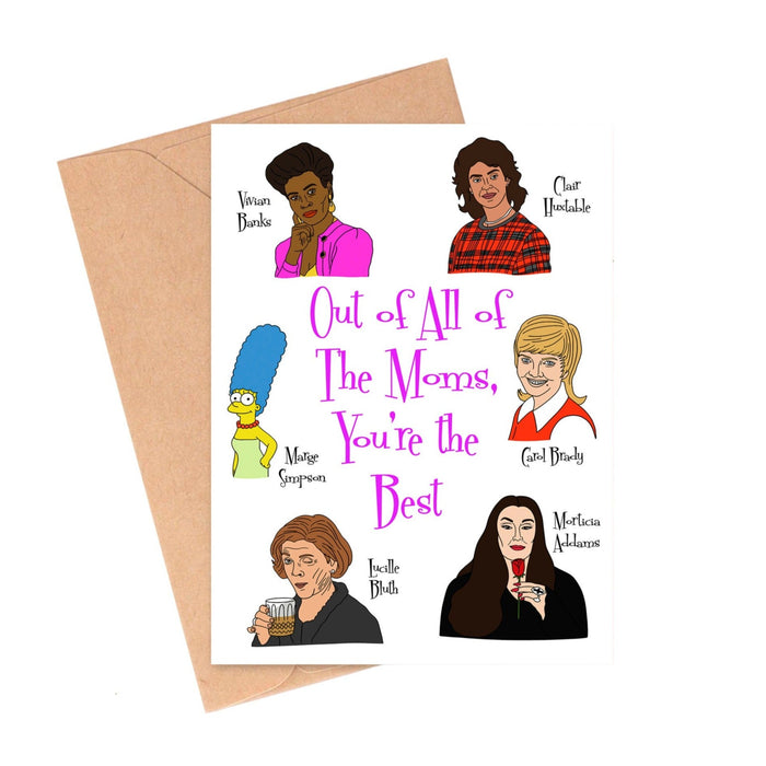 Best of The Moms Mother's Day Card