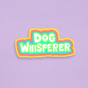 Dog and Cat Whisperer Vinyl Sticker