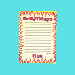 Everything's Fine Notepad
